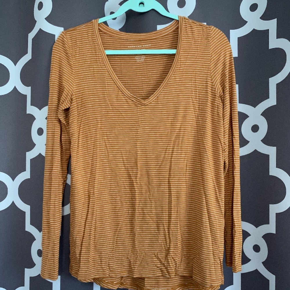Stripped American Eagle Shirt